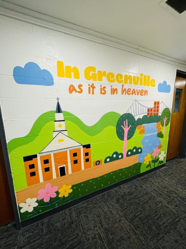Children's Mural in Greenville
